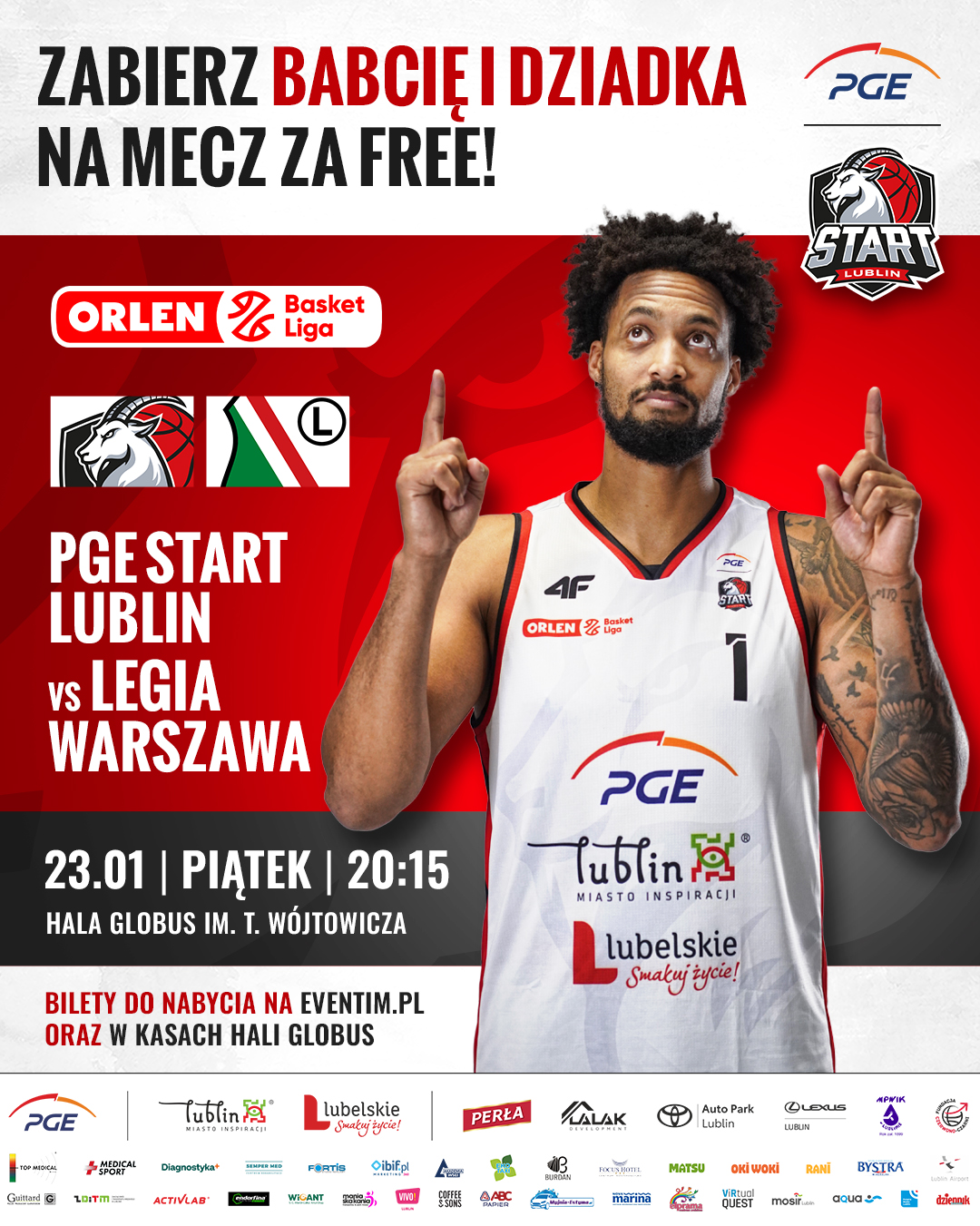 PLAKAT BABCIA I DZIADEK INSTA FB