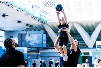 Trening w ramach akcji "Lato w mieście" (20.08.2025)