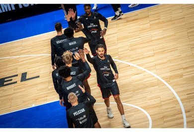 Mecz z UCAM Murcia CB w el. Ligi Mistrzów (20.09.2025)